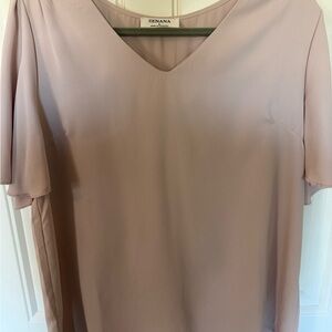 Zenana Women's Blush Pink Top
